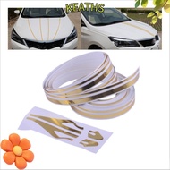 KEATHS Car Body Decal Fashion Multicolor Racing Pinstripe Steamline
