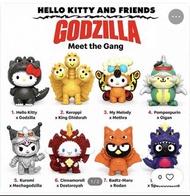 麥當勞 Sanrio x Godzilla Hello Kitty 全新 公仔