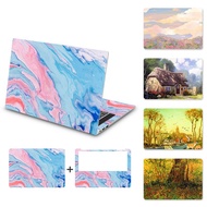 Decoration Oil Painting Cover Laptop Skin Laptop Sticker 13/14/15/17 inch Laptop for Dell HP Acer Asus etc Laptop Notebook Cover