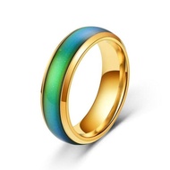 Fashionable Stainless Steel Rings with TemperatureSensitive Technology Ideal for Daily Wear MustHave