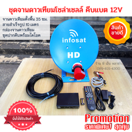 ทีวีโซล่าเซลล์ คีบแบต DC 12V. TV LED ระบบอนาล็อก ขนาด 17นิ้ว 19นิ้ว 22นิ้ว 24นิ้ว ใช้งานร่วมกับชุดจา