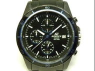 [專業] 三眼錶 [CASIO EFR-526] 卡西歐 EDIFICE 石英賽車錶[黑色面]時尚/軍/日本錶