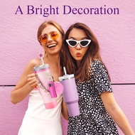 8PCS Cup Accessories for Stanley Cup 30oz 40oz Tumbler with Handle Straw Cover Stanley Charms Set