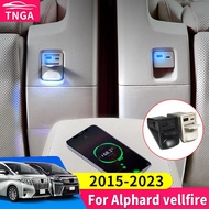 2015-2022 For Toyota Alphard Vellfire 30 Series Second Row Seat USB Fast Charger Dual Interface Accessories Interior Decoration