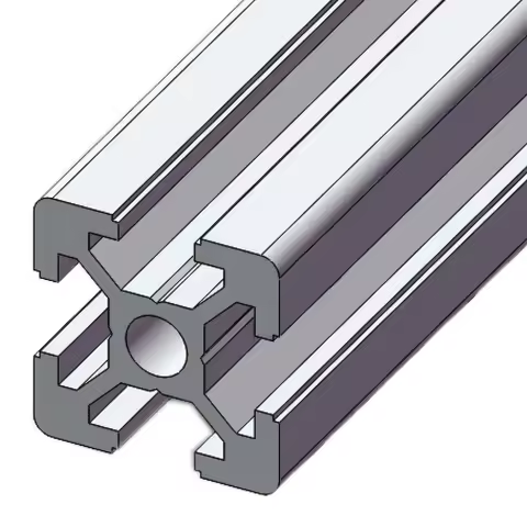 1pcs 2020 2040 2060 2080 AluminumProfile Extrusion 50-1000mm Length LinearRail For DIY 3D Printer Wo