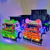 COD Miniatur truk oleng dump truk bogor modifikasi livery anti gosip / mobilan dorong anak super ker
