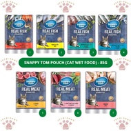 Snappy Tom Makanan Basah Kucing dalam Pouch  85g / Snappy Tom Pouch Cat Wet Food