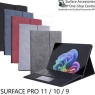 Microsoft Surface Pro 11 Casing Surface Pro 9 Cover Premium Ultimate Case Stand Flip Case Surface Pr