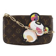 【日本直送】路易威登 LOUIS VUITTON LV×TM 村上隆 Panda 手袋包 M13440 Monogram 咖啡色 女士【二手品】