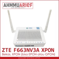 ONT XPON ONU ZTE ZXHN F663NV3A F663 WIFI WIRELESS ACCESS POINTOriginal