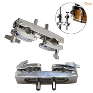 TER Cowbell Holder Rack Cowbell Stand Drum Clamp Connecting Clamp Holder Bracket Rod