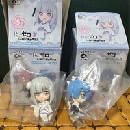 全新未開封 Re零 REZERO Re：從零開始的異世界生活  PUTITTO 嬌小系列 杯邊裝飾 Vol.2 雷姆 Rem 愛蜜莉婭 Emilia  杯緣子 模型公仔擺設
