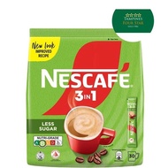 Nescafe 3 in 1 Instant Coffee - Original (Less Sugar) 30 x 14g