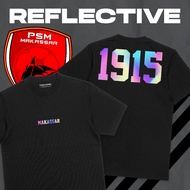 PSM "MAKASSAR Reflective" T-Shirt - Juku Eja/ Laskar Male Chicken/PSM Makassar