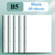 Buku Binder Tebal A5/B5 60 Lembar Isi Ulang Binder Perlengkapan Sekolah