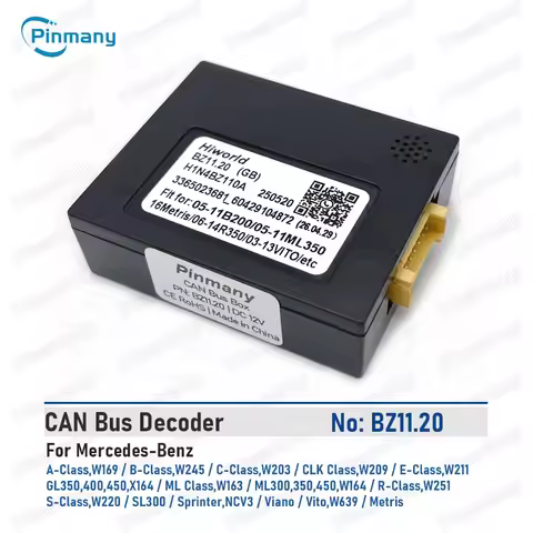 CAN Bus Decode protocol box for Mercedes-Benz W169 W245 W203 W209 W211 X164 W163 W164 W251 W220 SL30