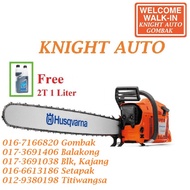 FREEGIFT - Husqvarna 3120XP: Petrol Chainsaw 36″, 118.8cc, 8.3HP, 11kg