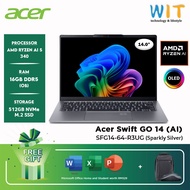 Acer Swift Go 14 AI SFG14-64-R3UG (AMD Ryzen AI 5 340 /16GB RAM/512GB SSD/14" OLED WQXGA+ 2.8k/Offic