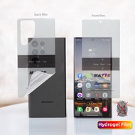 Matte Front/Back Screen Protector For Motorola Moto G75 G55 G35 G45 G85 E14 G64 G04S G24 G34 Power G