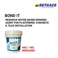 DUTHACO BOND IT (4KG & 1KG REPACKED) RESINOUS WATER-BASED BONDING AGENT FOR TILE BONDING/ PLASTERING