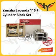 Yamaha Lagenda 115 FI Cylinder Block Set - 2WB-WE13E-00 (100% Original)
