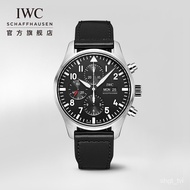 IWC _ official flagship pilot series chronograph watch men's mechanical watch men's watch RI85