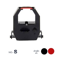 OFFICE PRO TR-204 ผ้าหมึกเครื่องตอกบัตร ผ้าหมึกสีดำแดง ใช้กับรุ่น TR-202 / 203 / 204