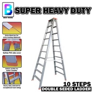 Ladder STRONG MAN  Double Sided Super Heavy Duty 10 Steps