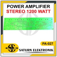 Sanken 1200 Watt Stereo HI Power Amplifier PA-027 PCB