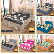 Seprai Rumbai Lady Rose 180x200 / Seprei Sprei Size No.1 Rumbai Lady