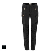 [Fjallraven Arctic Fox] Nikka Curved G1000 Elastic Trousers Women Black Casual Outdoor Hiking Pants 