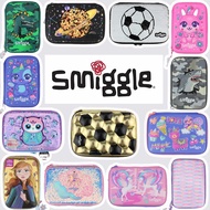 smiggle pencil case for boys and girls school supplies kawaii dinosaur shark ape man unicorn rabbit pensel kids