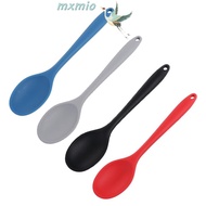 MXMIO Stirring Spoon Heat Resistant Fall Proof Dessert Ice Cream Yogurt Silicone Cooking Spoon