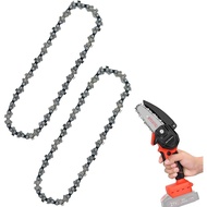 MKR 4Inch 12Inch Chainsaw Chains with Gloves for Mini Cordless Electric Baattery Chain Saw