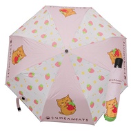 【黃阿瑪的後宮生活】自動折傘-草莓招弟 （117cm）_廠商直送