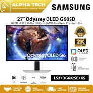 Samsung Odyssey OLED G6 G60SD Gaming Monitor - LS27DG602SEXXS | 27'' | QHD | 2560 x 1440 | 360Hz | 0