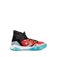 Converse G4 Court Daze Hi Unisex Sneakers - Black/Bright Poppy/Harbor Teal