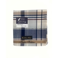 Brooks Brothers Handkerchief [Navy x White]