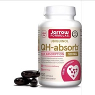 ✨️พร้อมส่ง✨️Jarrow Formulas Ubiquinol QH-absorb 100 mg. 120 Softgels