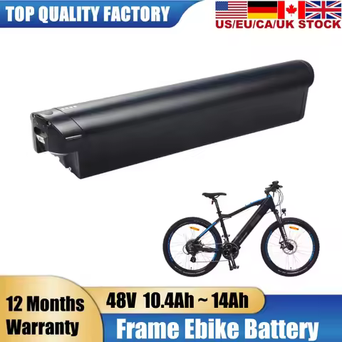 Leon Cycle-NCM Moscow M3 Magnum Ebike Replacement Battery 48V 10.4Ah 12.8Ah 14Ah Reention EEL Pro El