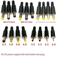 [Over 2 Items] DC DC Power Connection Type Welding Plug 5.5 * 2.5/2.1/4.8/4.0/3.5/2.5/5.0/6.3