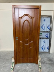 [90X200]CITY ประตูสำเร็จรูป รุ่น D208 และรุ่น D209 (พร้อมวงกบ+มือจับ+บานพับ) ครบชุด