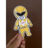 DHL Express Rangers Sticker Waterproof