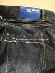 Big train jeans 34腰 長58公分