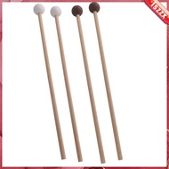 [Lszzx] 2x Marimba Mallets Rubber Head Chime Multipurpose 15.55'' Xylophone Mallet