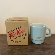 🇯🇵 猿田彥咖啡 Fire-King 杯 SARUTAHIKO drip coffee 滴漏咖啡 Fire King glass Cup