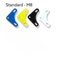 Corner Plate Slotted Angle Bar / Besi Rak Bracket / Rack Shelf