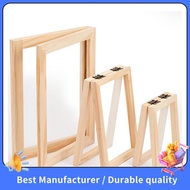 【NEW】3 Pieces Paper Making Wooden Paper Making Mould Papermaking Screen Kit 3 Size Frame for DIY  (A