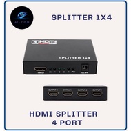 HDMI SPLITTER 4 PORT (1 INPUT 4 OUTPUT) 4Kx2K 1-4Port 1080P Full HD
