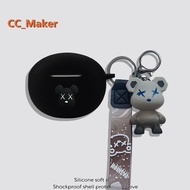 For JEEP EW011 Case Creative Astronaut Keychain JEEP EW011 Silicone Soft Case Cartoon Bear Pendant J